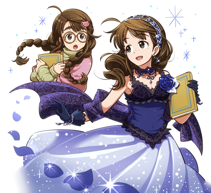okuyama saori (idolmaster and 1 more) drawn by aopanda
