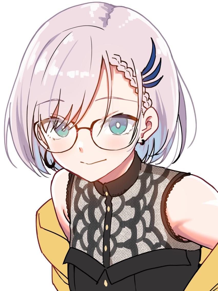 pavolia reine (hololive and 1 more) drawn by ishida_aya