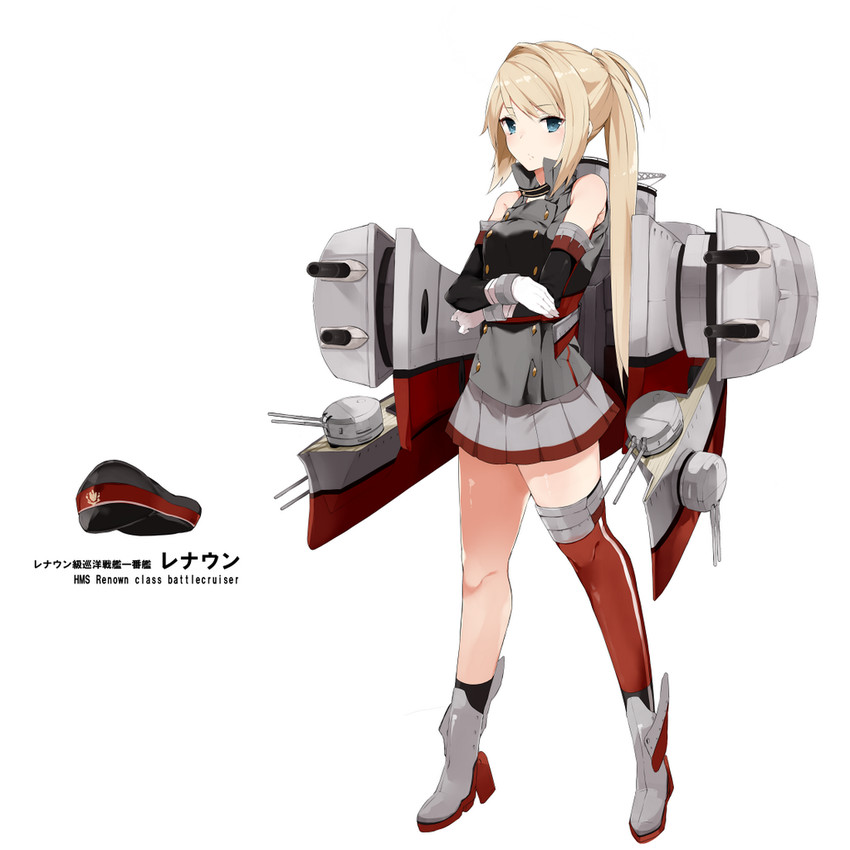 hms renown (original and 1 more) drawn by akiha_(attract)