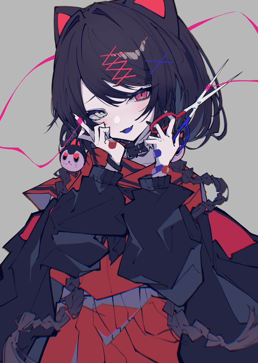 inui toko (nijisanji and 1 more) drawn by full_burrrrrrst