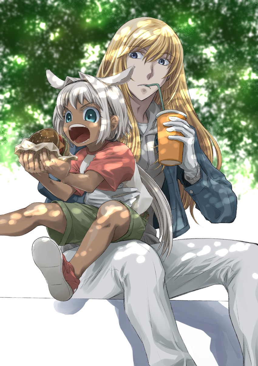 caenis and kirschtaria wodime (fate and 1 more) drawn by mameshiba_mamesuke