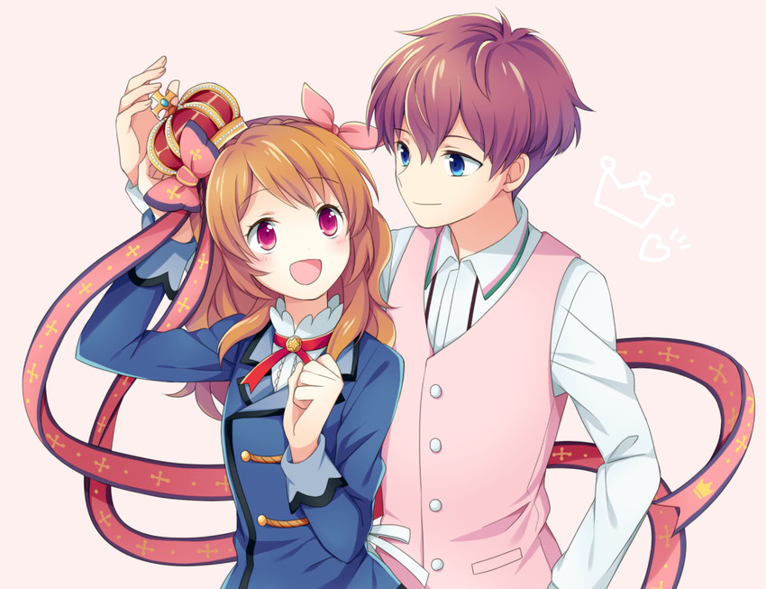 ozora akari and sena tsubasa (aikatsu!) drawn by soranagi