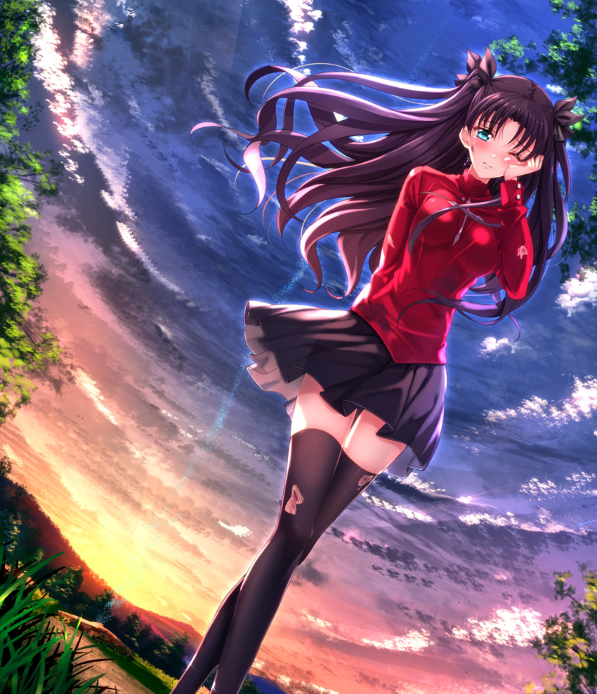 tohsaka rin (fate and 1 more) drawn by swordsouls