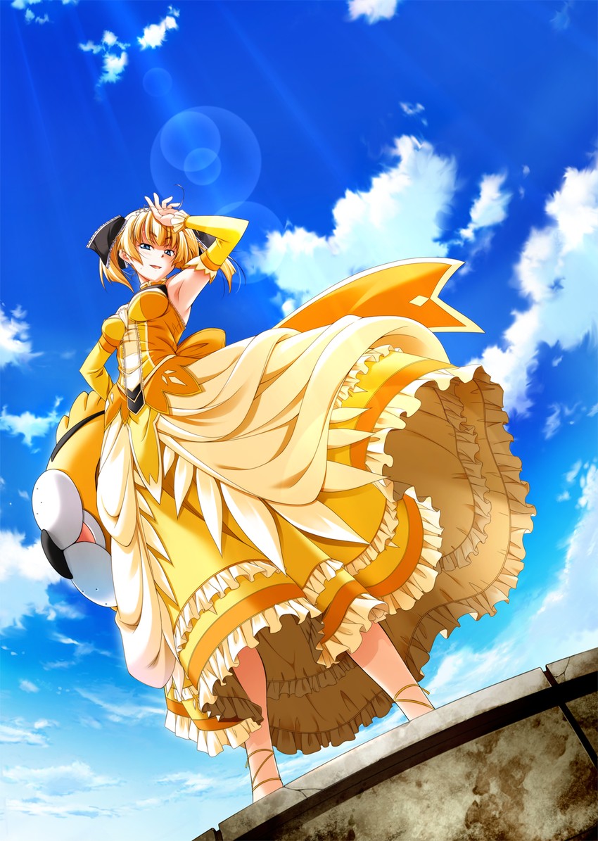 eregano fon kuroitsueru (taiyou no promia) drawn by takeya_masami