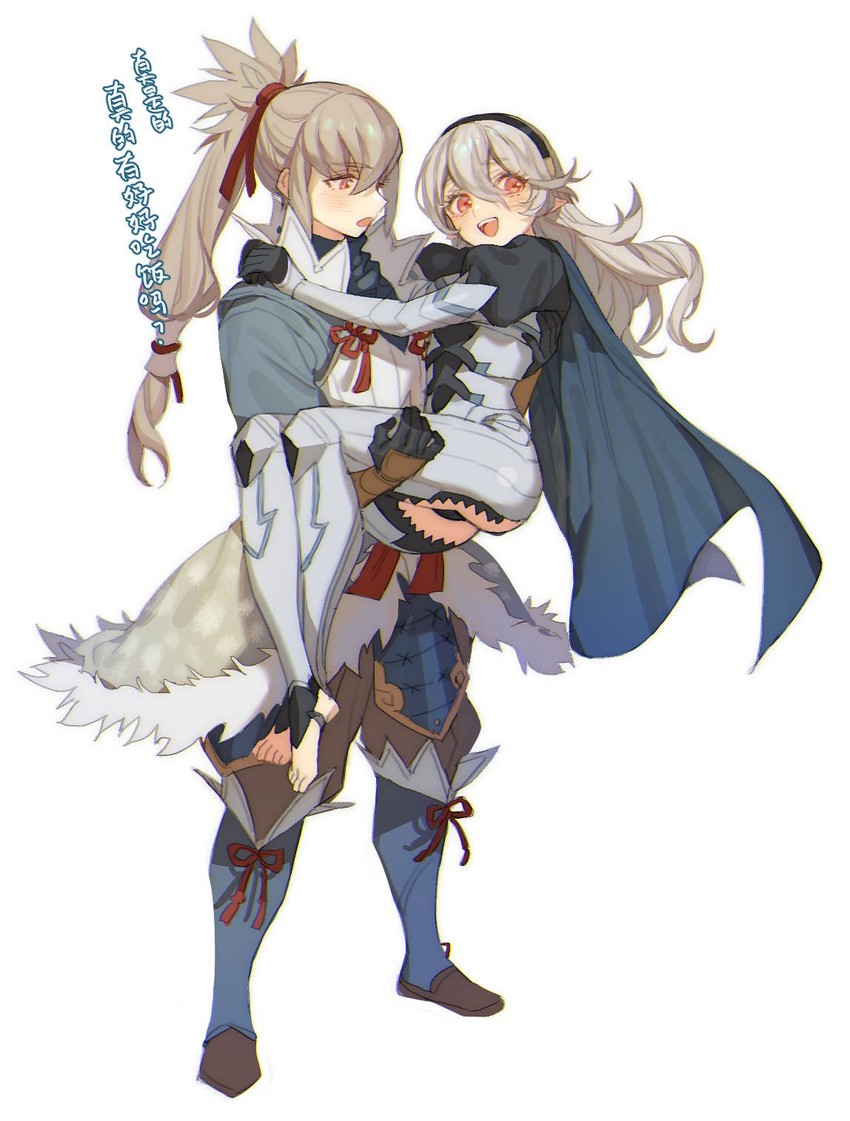 female corrin and takumi (fire emblem and 1 more) drawn by zuizi