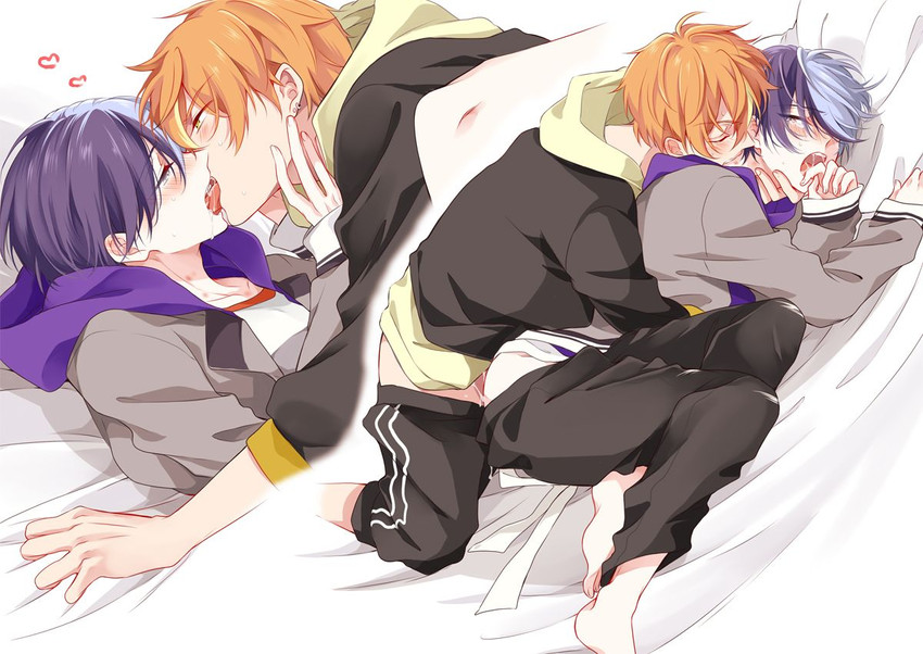 shinonome akito and aoyagi touya (project sekai) drawn by surume_208
