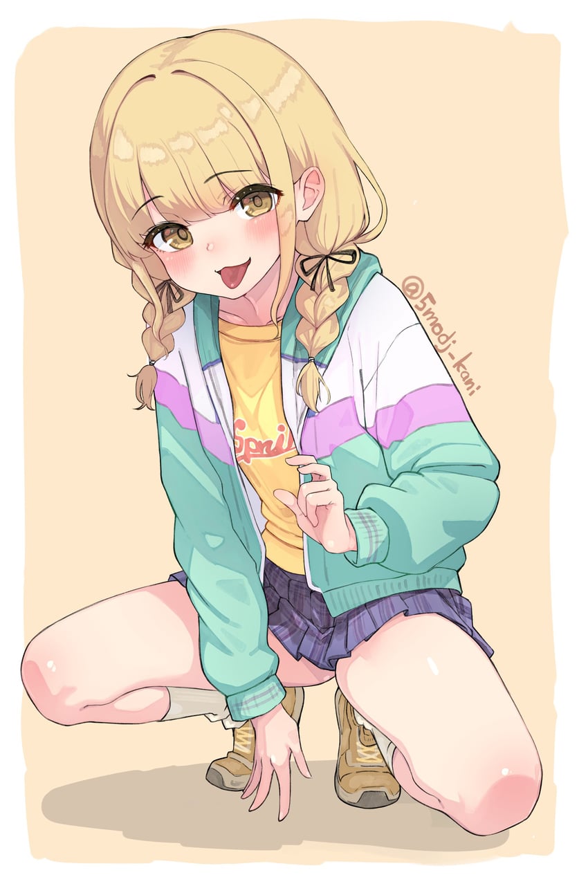 fujita kotone (idolmaster and 1 more) drawn by komodj