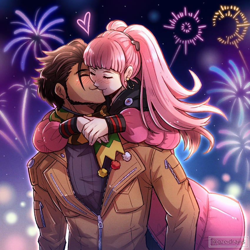 hilda valentine goneril and claude von riegan (fire emblem and 1 more) drawn by gzei