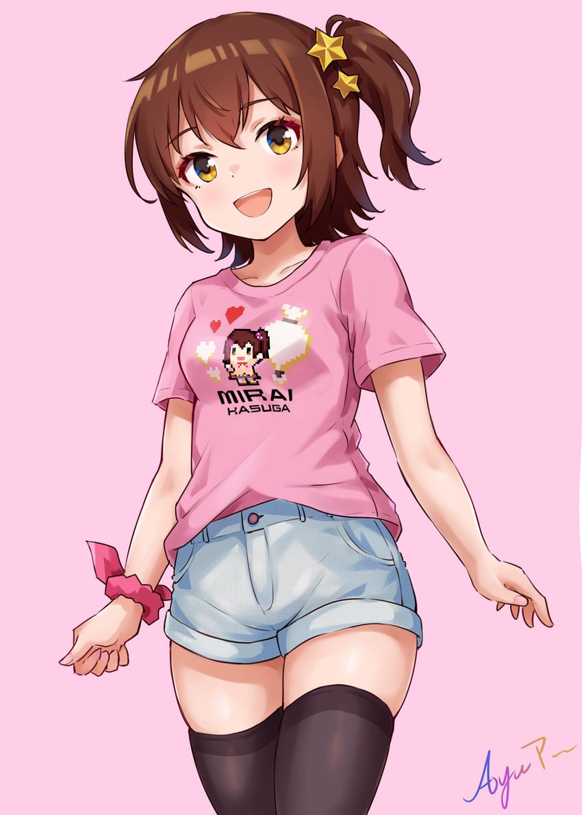 kasuga mirai (idolmaster and 2 more) drawn by koaya