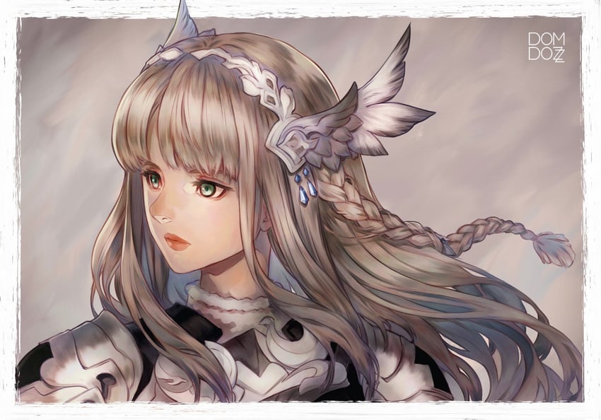 maria (valkyrie profile and 1 more) drawn by dom-dozz