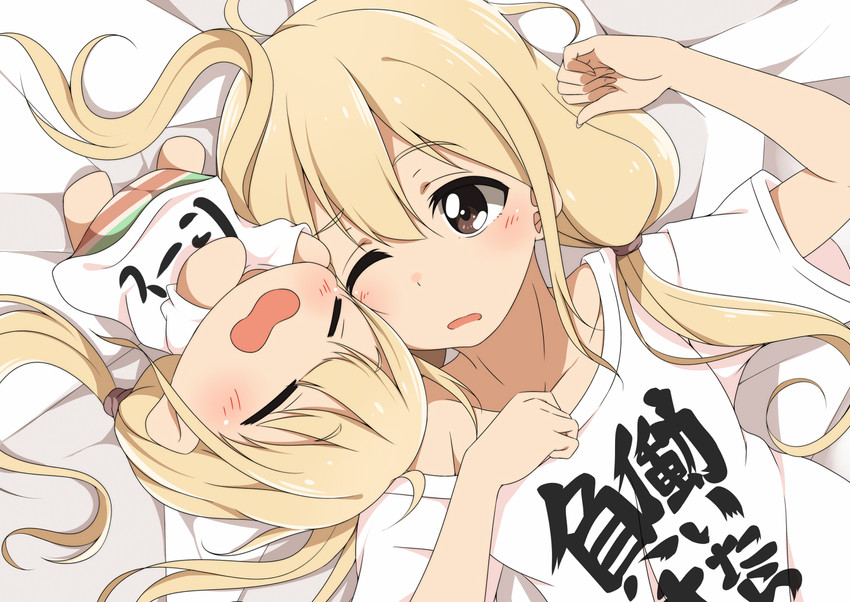 futaba anzu (idolmaster and 2 more) drawn by hitotsuki_nanoka