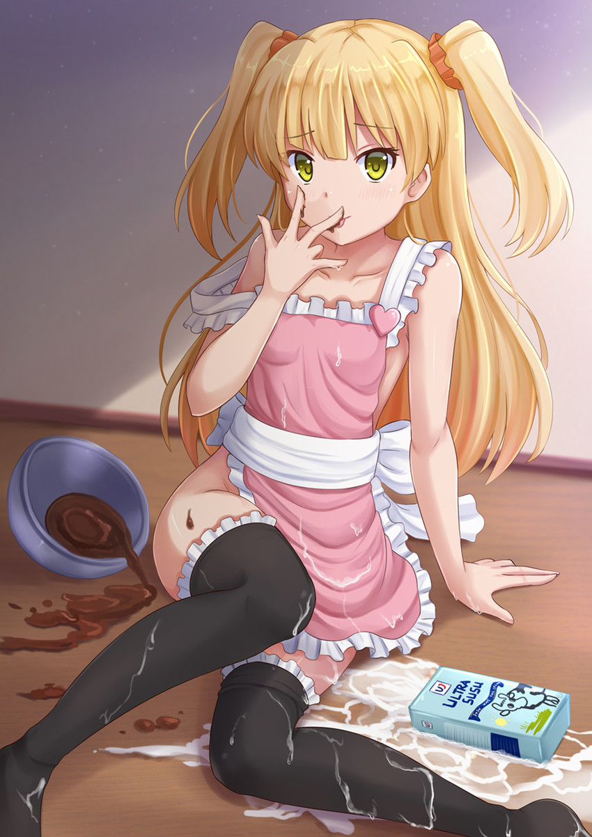 jougasaki rika (idolmaster and 1 more) drawn by kazenokaze