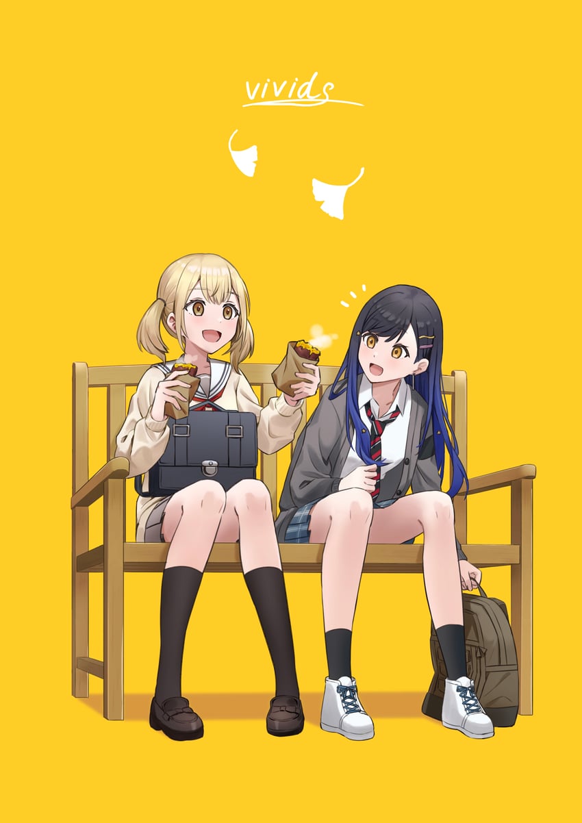 shiraishi an and azusawa kohane (project sekai) drawn by lex_suri12