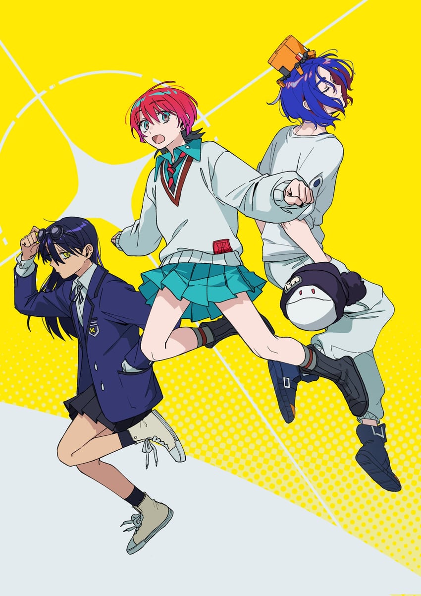 amate yuzuriha, haro, shuji ito, nyaan, and conch (gundam and 1 more) drawn by kuma20091