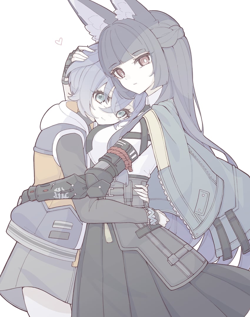 hoshimi miyabi and belle (zenless zone zero) drawn by zzzii0