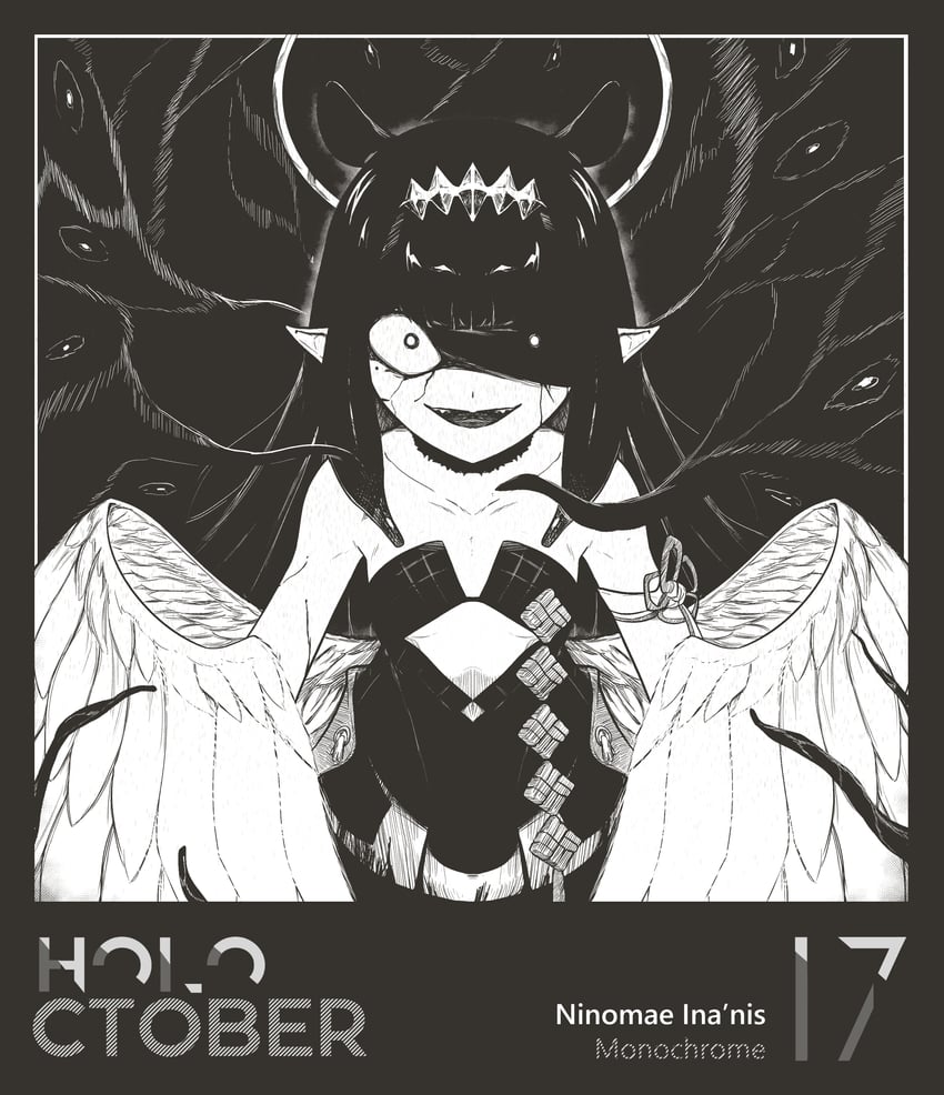 ninomae ina'nis (hololive and 1 more) drawn by atpoppet