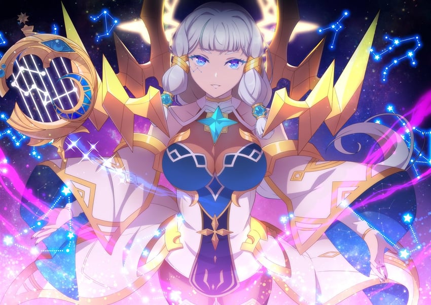 elena and astromancer elena (epic seven) drawn by rin_ateria