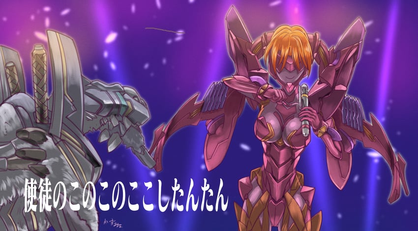 souryuu asuka langley, eva 02, eva 02 stage 2, eva 02 stage 2 allegorica, and asuka-eva-synthesis (neon genesis evangelion and 1 more) drawn by kazumina