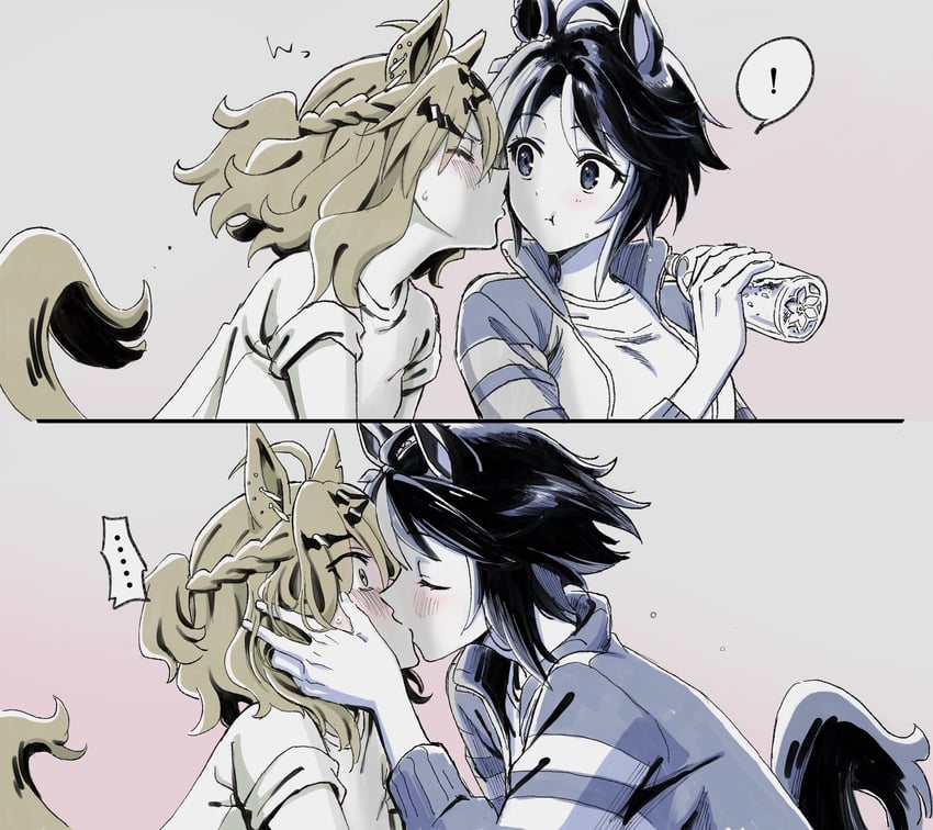 jungle pocket and fuji kiseki (umamusume) drawn by pi_(u7bd9clzcestvxg)