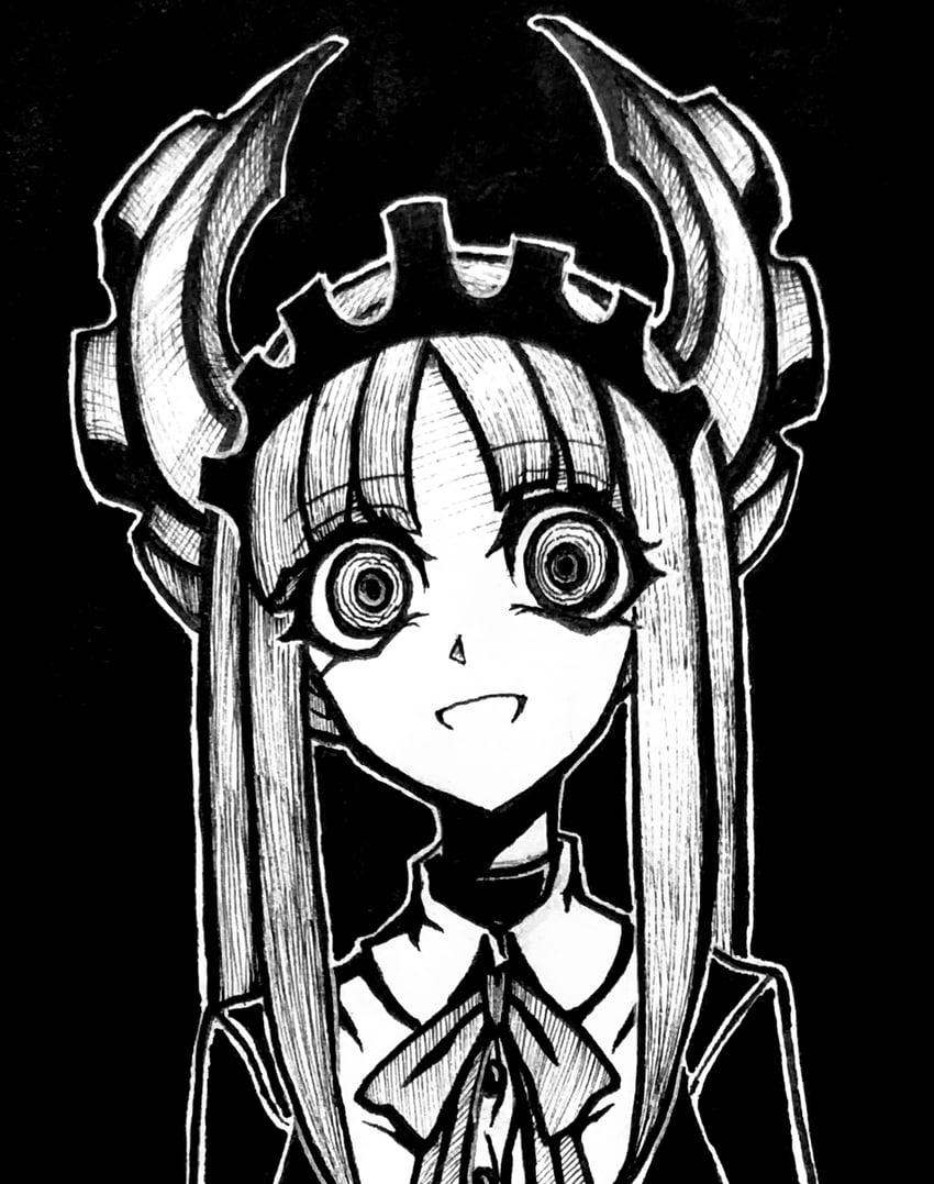 deus ex maki-chan (original) drawn by nazo_no_diaboro
