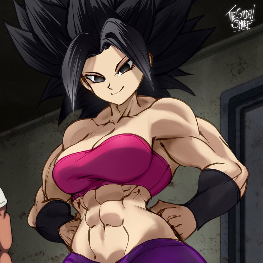 caulifla (dragon ball and 1 more) drawn by the_golden_smurf