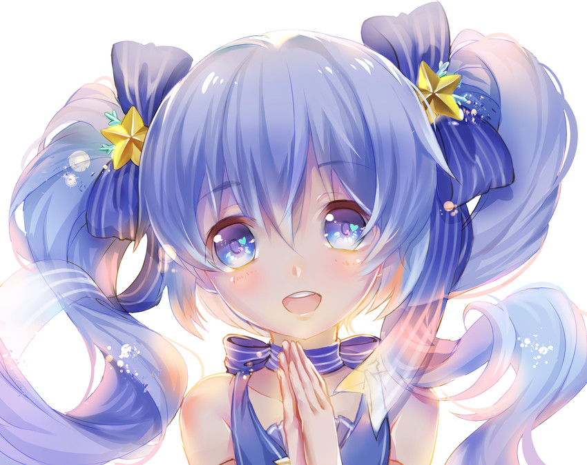 hatsune miku and yuki miku (vocaloid and 1 more) drawn by di_tao
