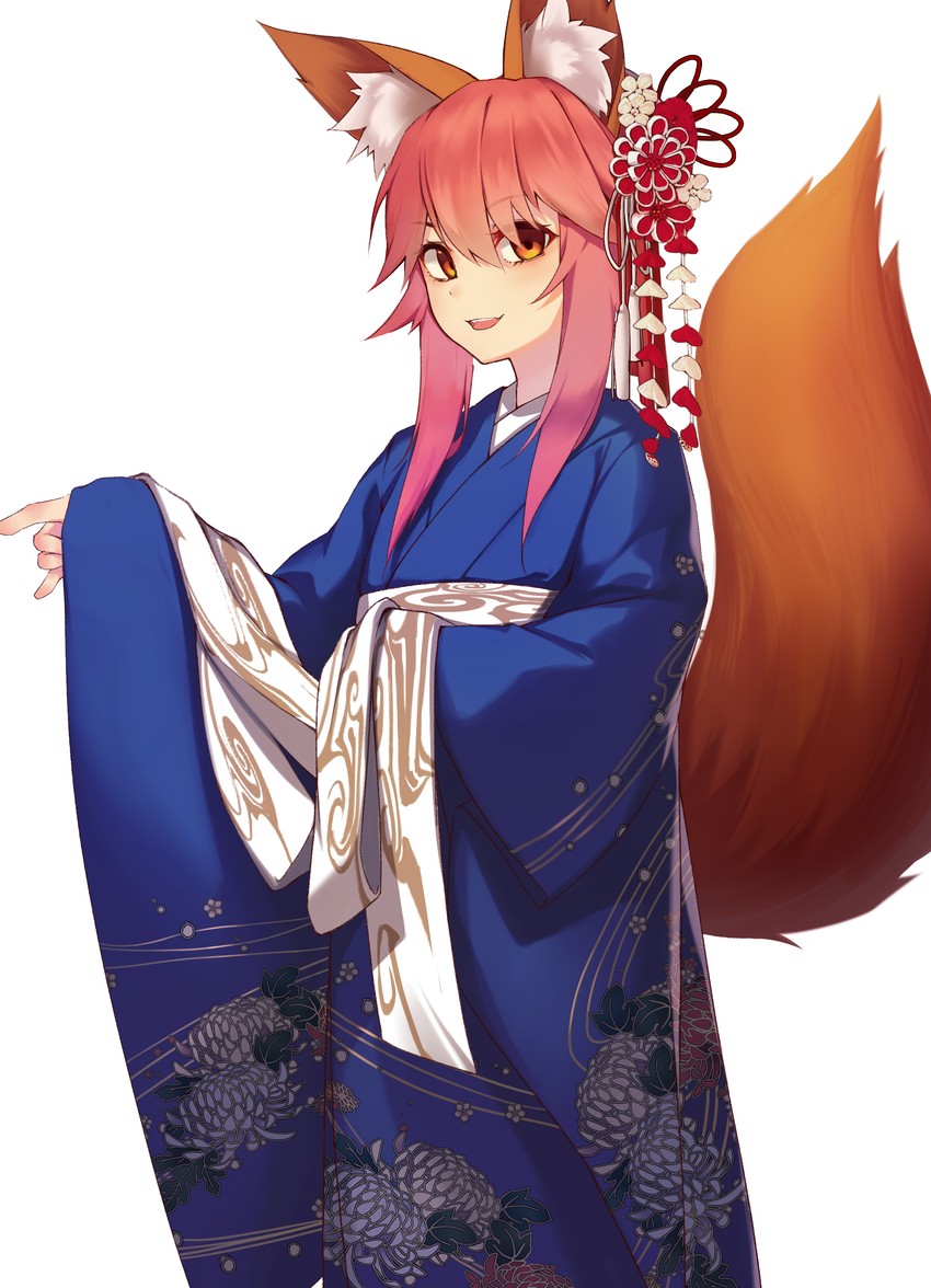 tamamo and tamamo no mae (fate and 1 more) drawn by ninsaki_(9saki)