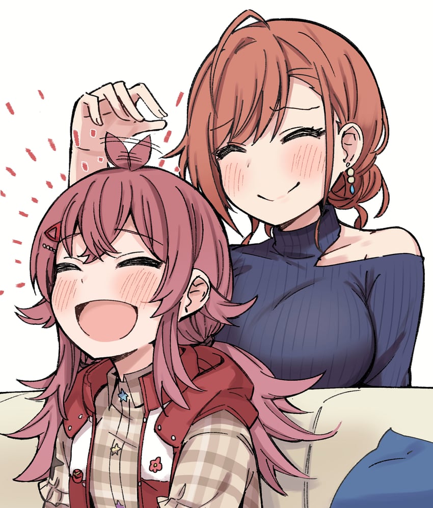 komiya kaho and arisugawa natsuha (idolmaster and 1 more) drawn by gougoku