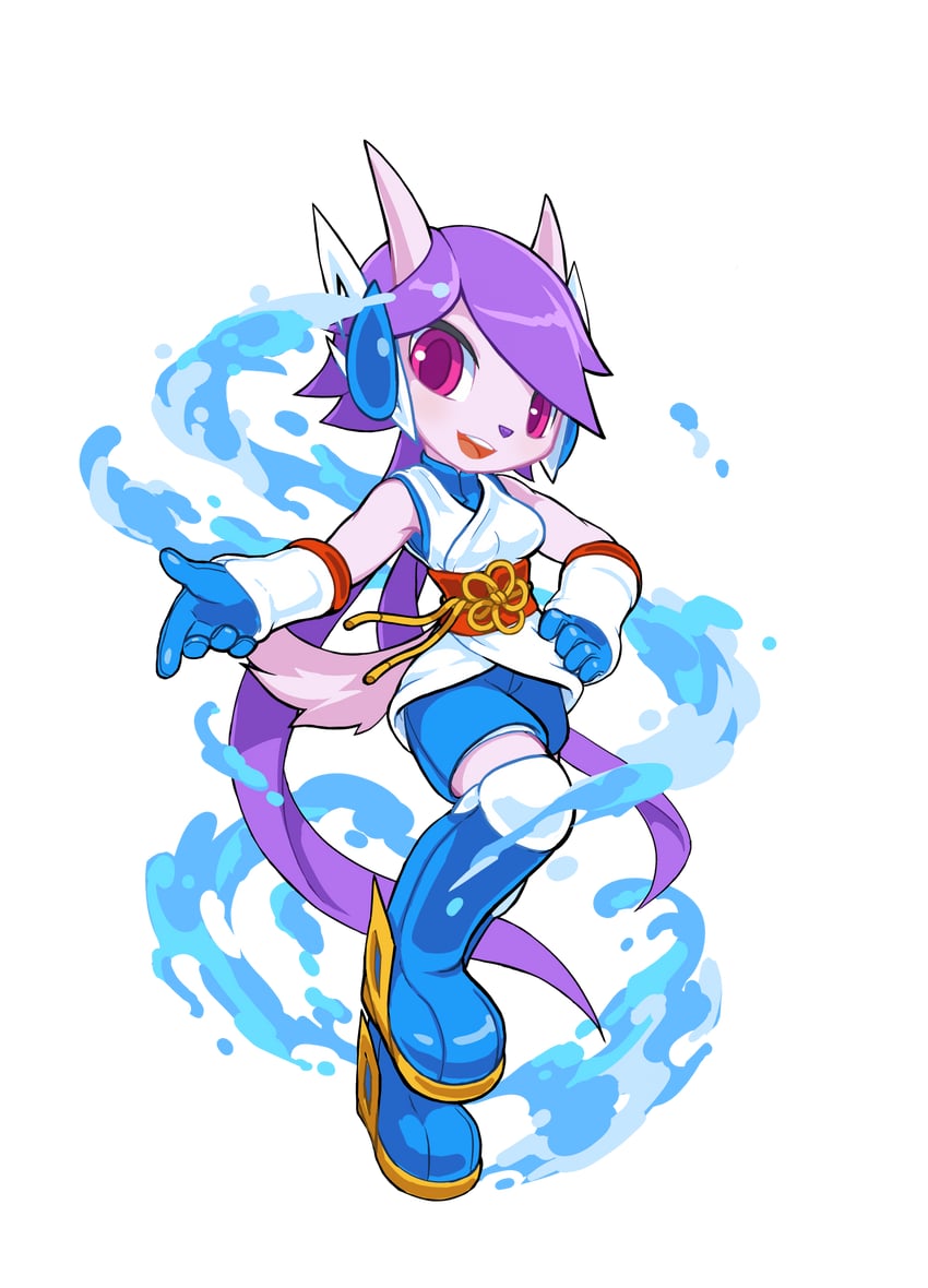 sash lilac (freedom planet and 1 more) drawn by tyson_tan