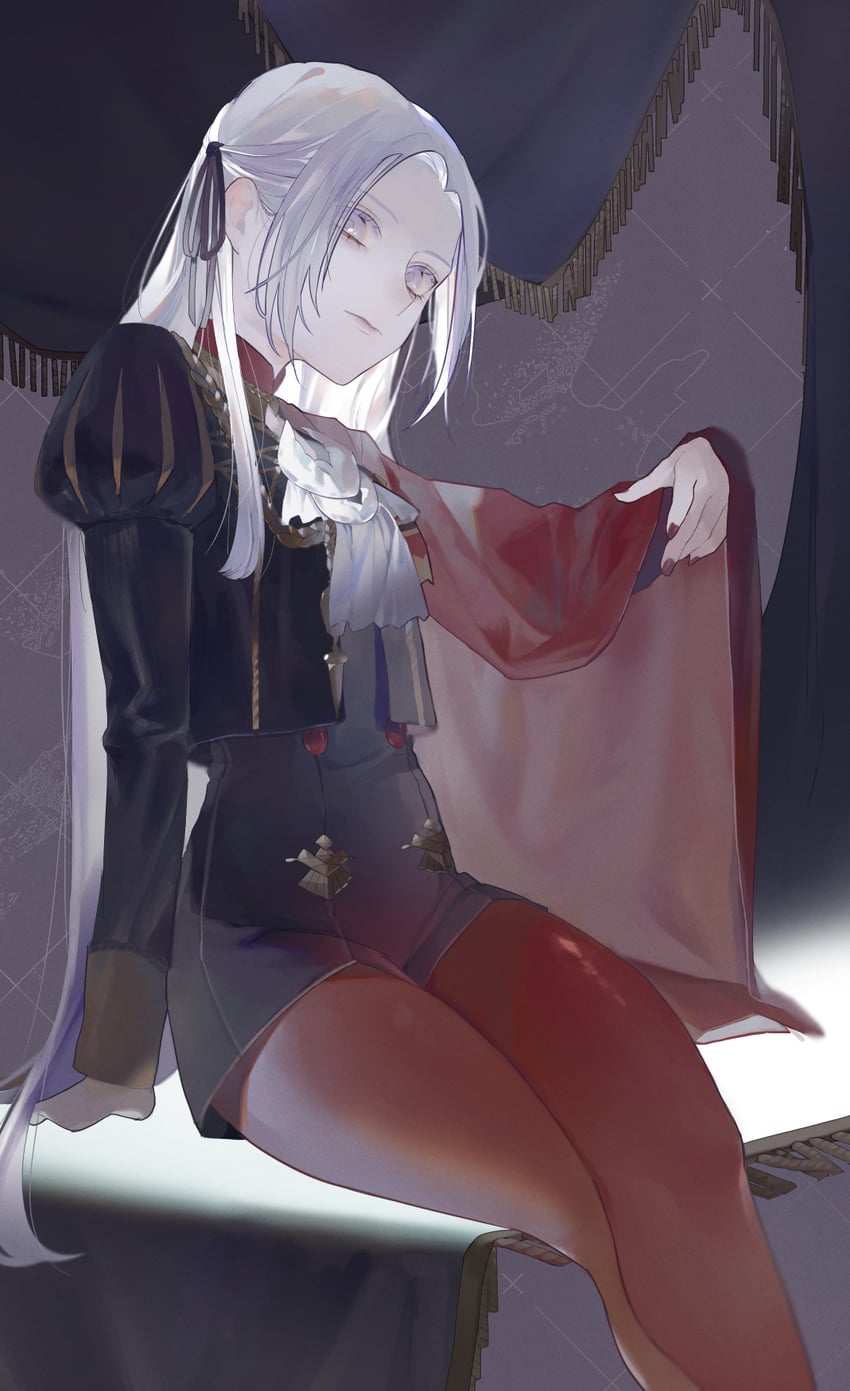 edelgard von hresvelg (fire emblem and 1 more) drawn by mikan_0127