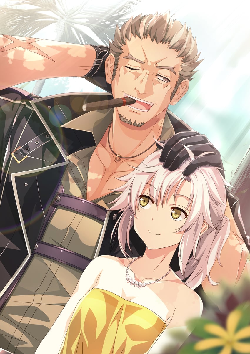fie claussell and rutger claussell (eiyuu densetsu and 3 more) drawn by kurai0127