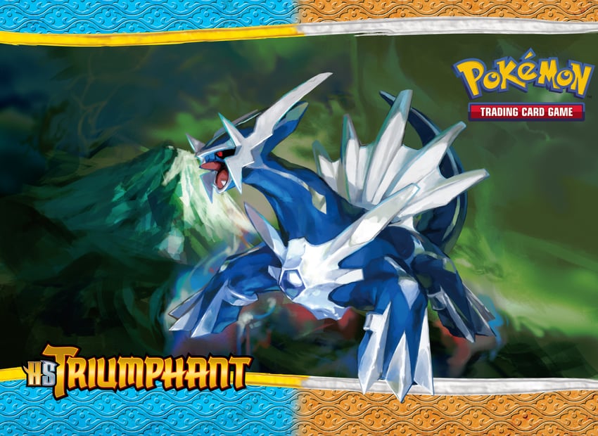 dialga (pokemon and 1 more) drawn by kawaguchi_youhei