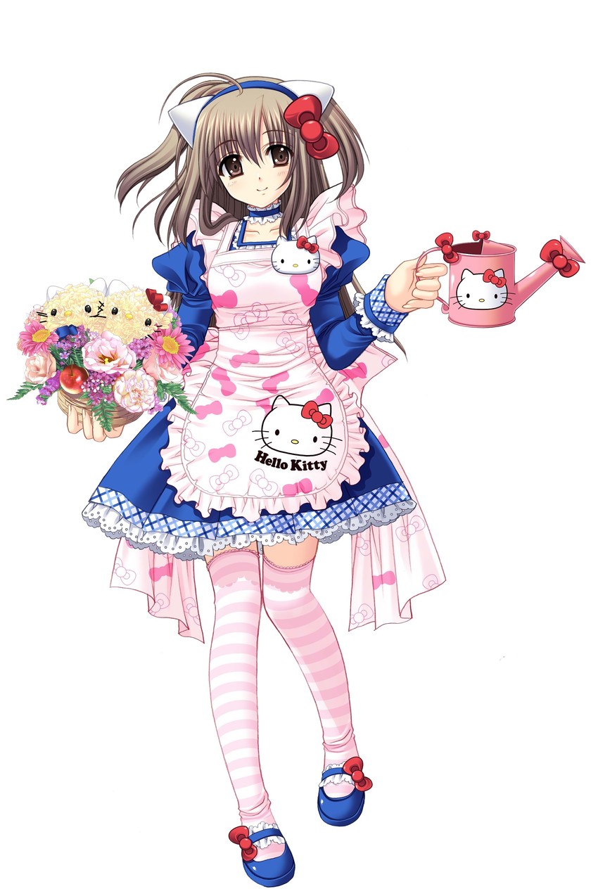 hello kitty (sanrio and 2 more) drawn by nishimata_aoi
