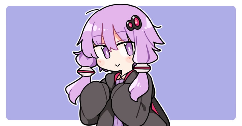 yuzuki yukari (vocaloid and 1 more) drawn by ini_(inunabe00)