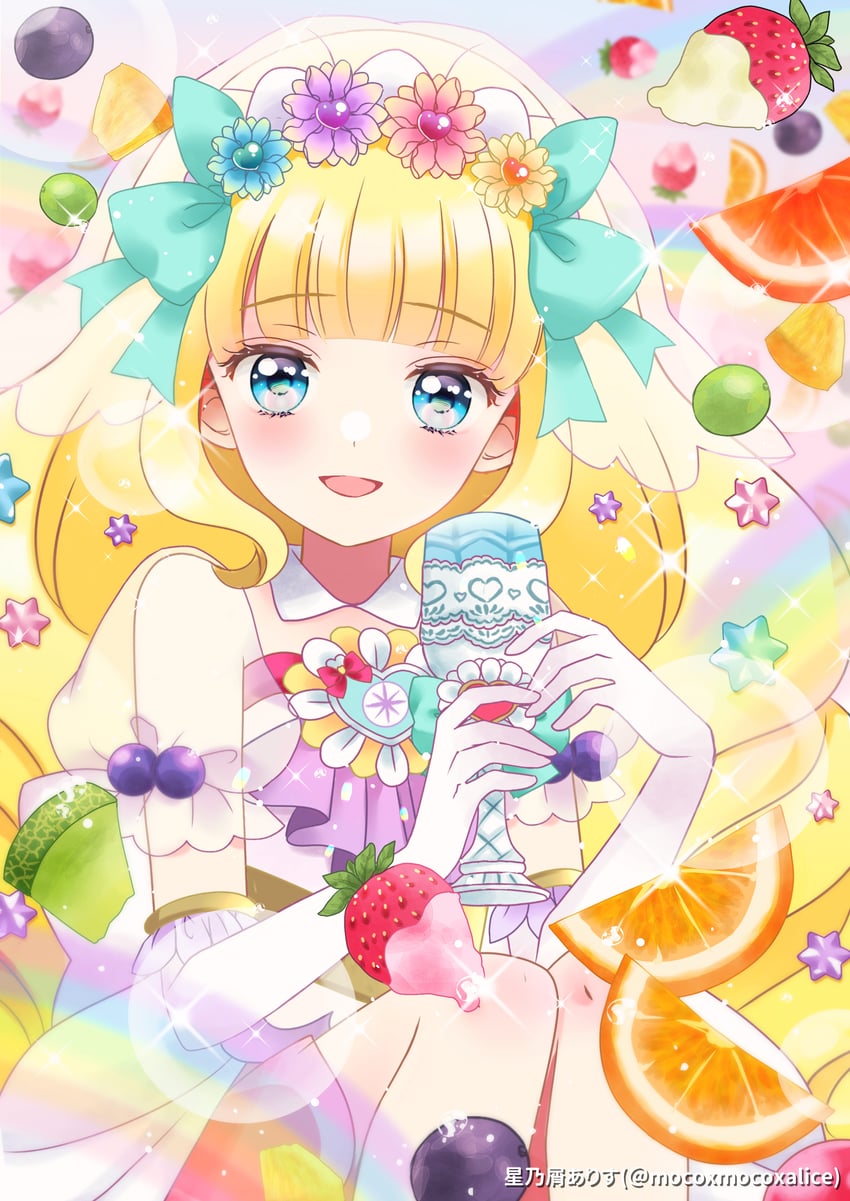 kasai amane and cure finale (precure and 1 more) drawn by hoshinokuzu_alice