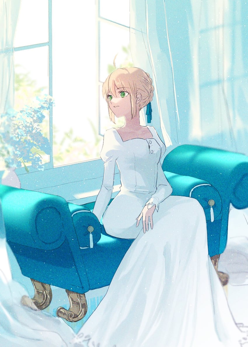 artoria pendragon (fate and 1 more) drawn by roku_(ntbr_fate)
