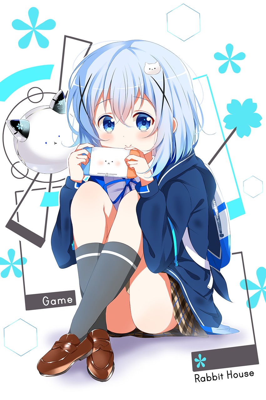 kafuu chino (gochuumon wa usagi desu ka? and 1 more) drawn by deyui