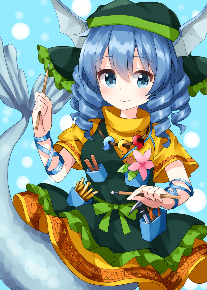 wakasagihime and haniyasushin keiki (touhou) drawn by ruu_(tksymkw)