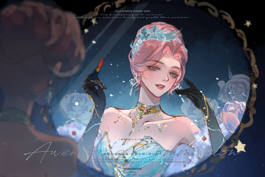 spectral mist (nikki and 1 more) drawn by wanwan_leiqing