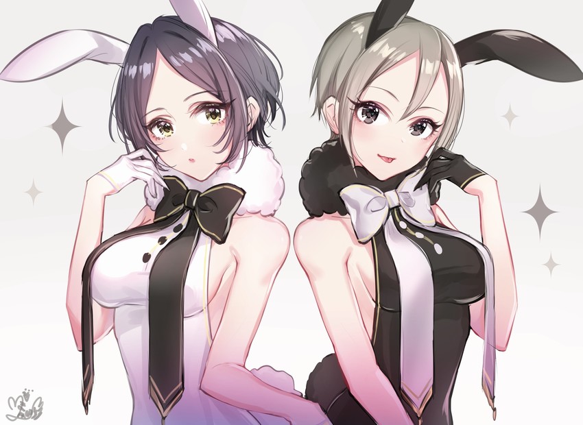 hayami kanade and shiomi syuko (idolmaster and 1 more) drawn by mairo