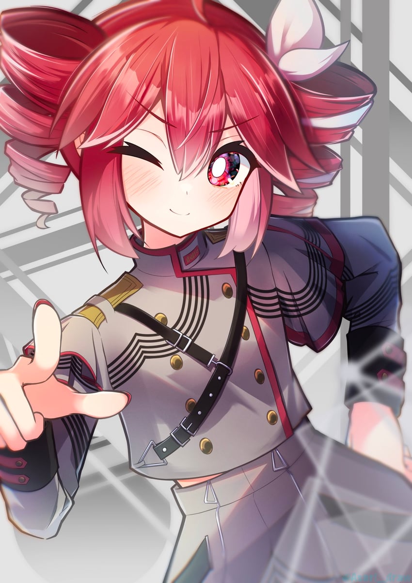 kasane teto (utau and 1 more) drawn by asari_draw