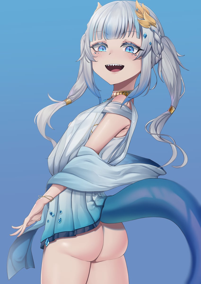 gawr gura (hololive and 1 more) drawn by cojohn
