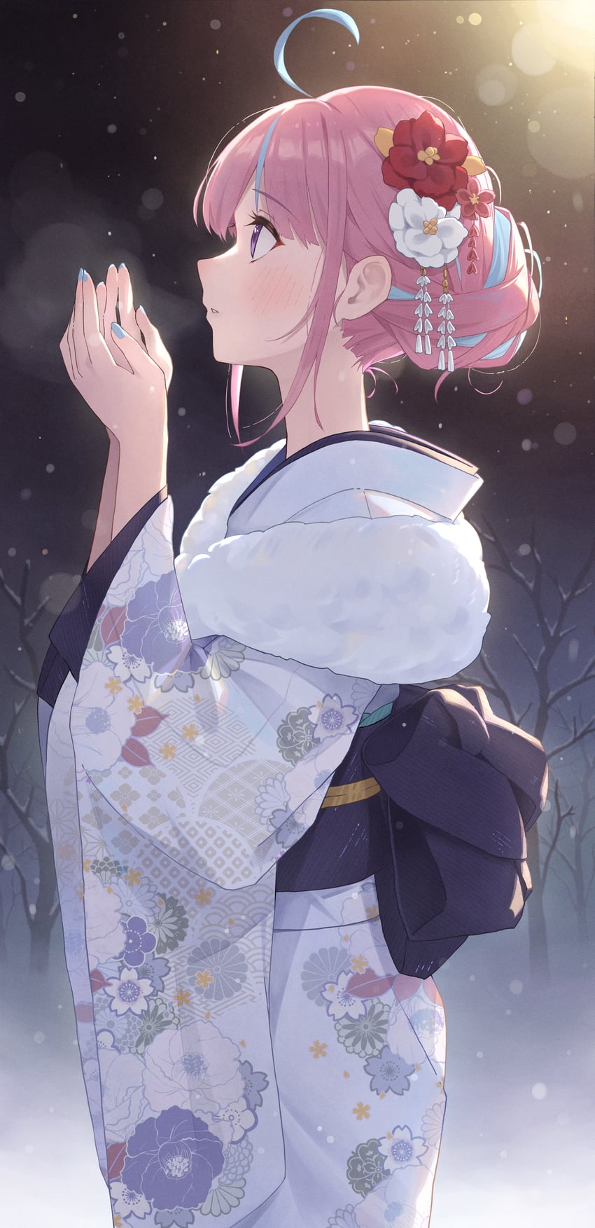 minato aqua (hololive) drawn by keikei_(kitty_colors)