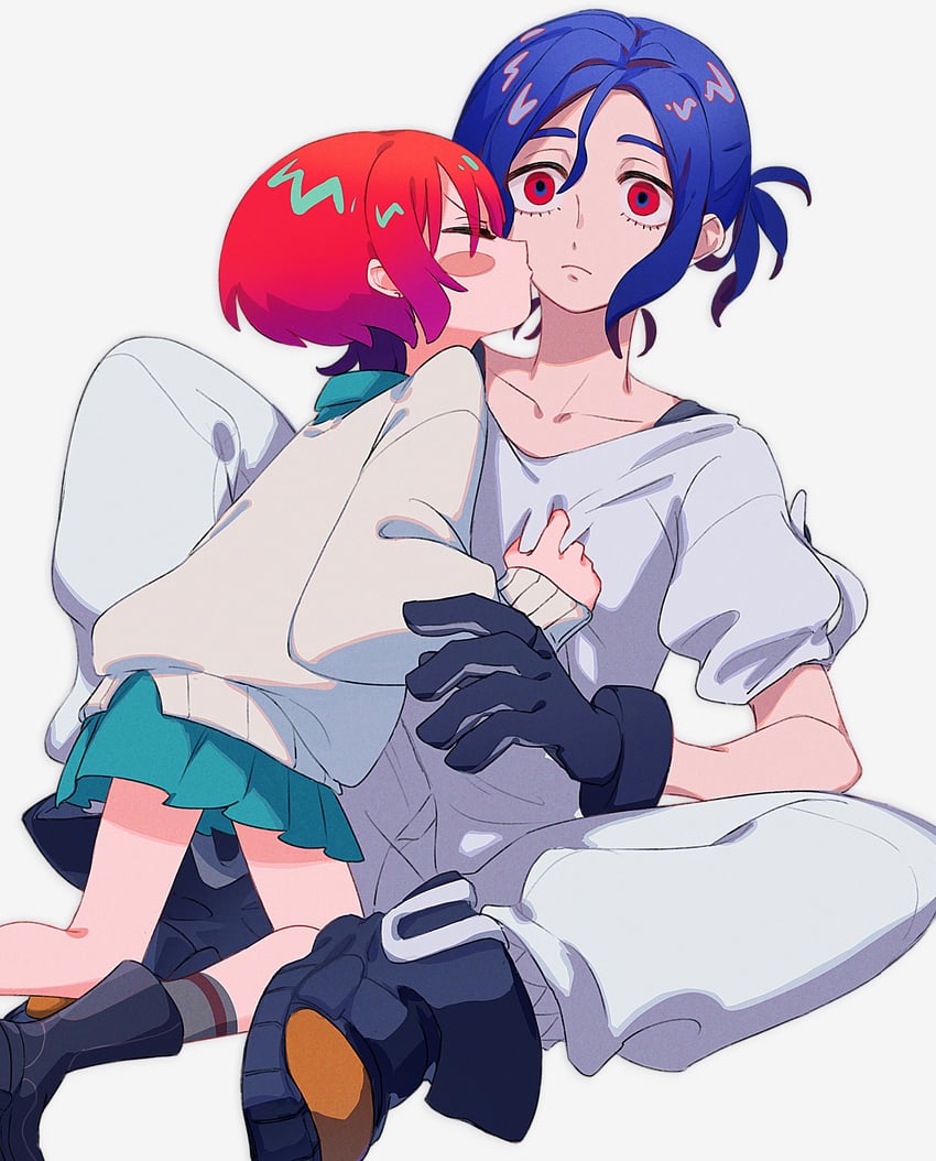 amate yuzuriha and shuji ito (gundam and 1 more) drawn by ymmmkome