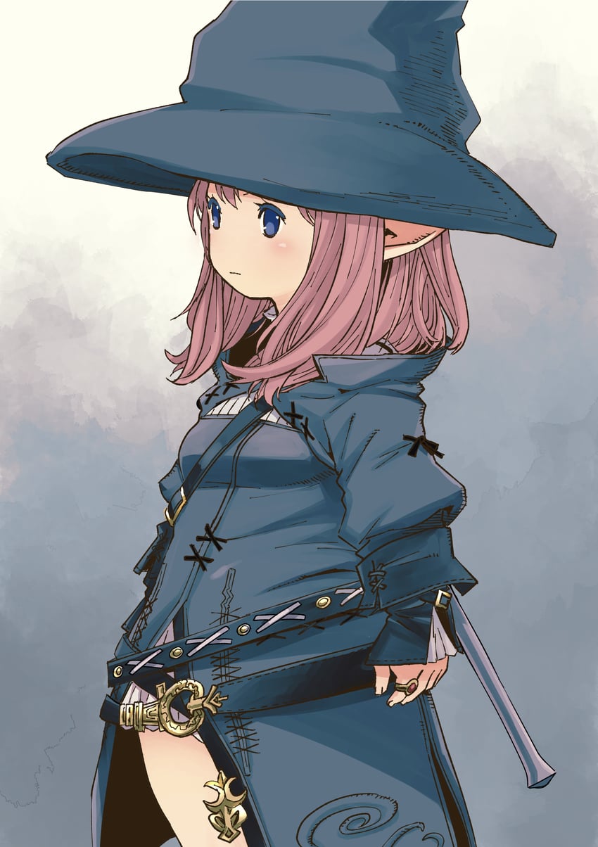 warrior of light (final fantasy and 1 more) drawn by muramasa_mikado