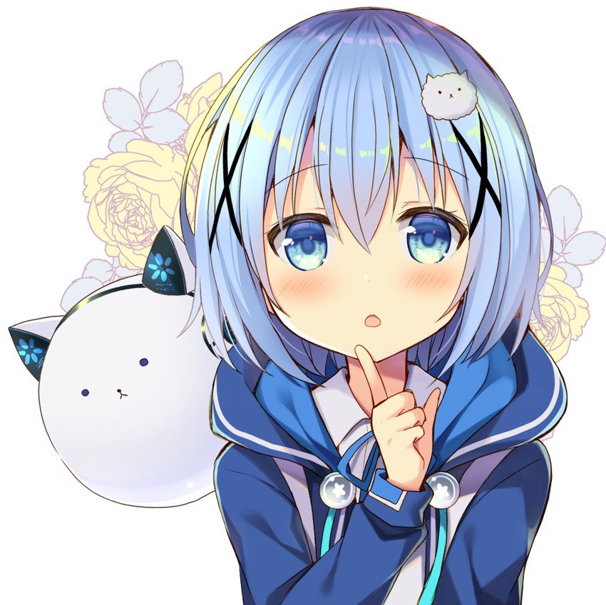 kafuu chino and tippy (gochuumon wa usagi desu ka?) drawn by mori_airi