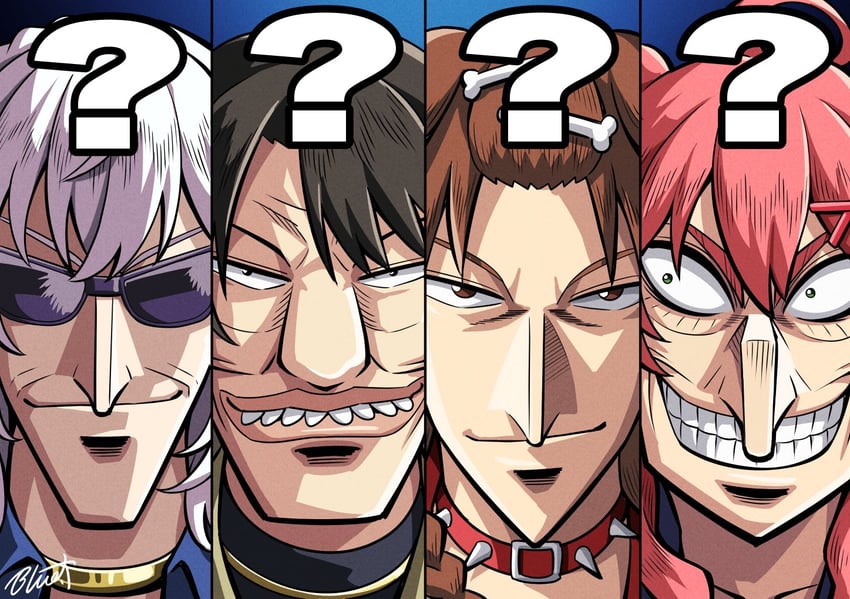 sakura miko, oozora subaru, inugami korone, and shirogane noel (hololive and 2 more) drawn by buru-dai