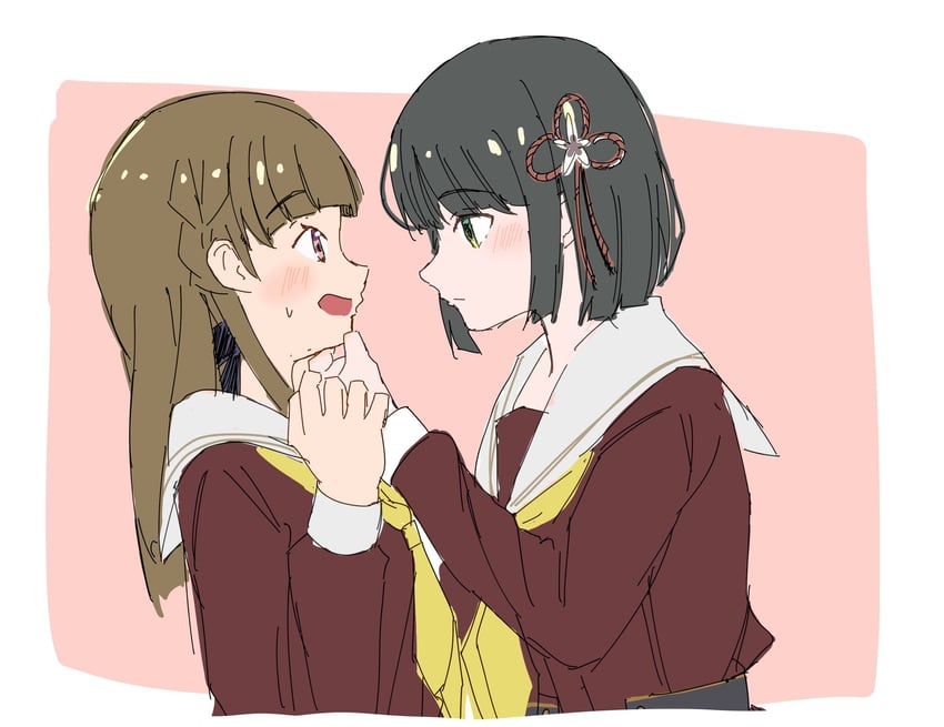 momose ginko and kachimachi kosuzu (love live! and 1 more) drawn by kisaragi_yukitora