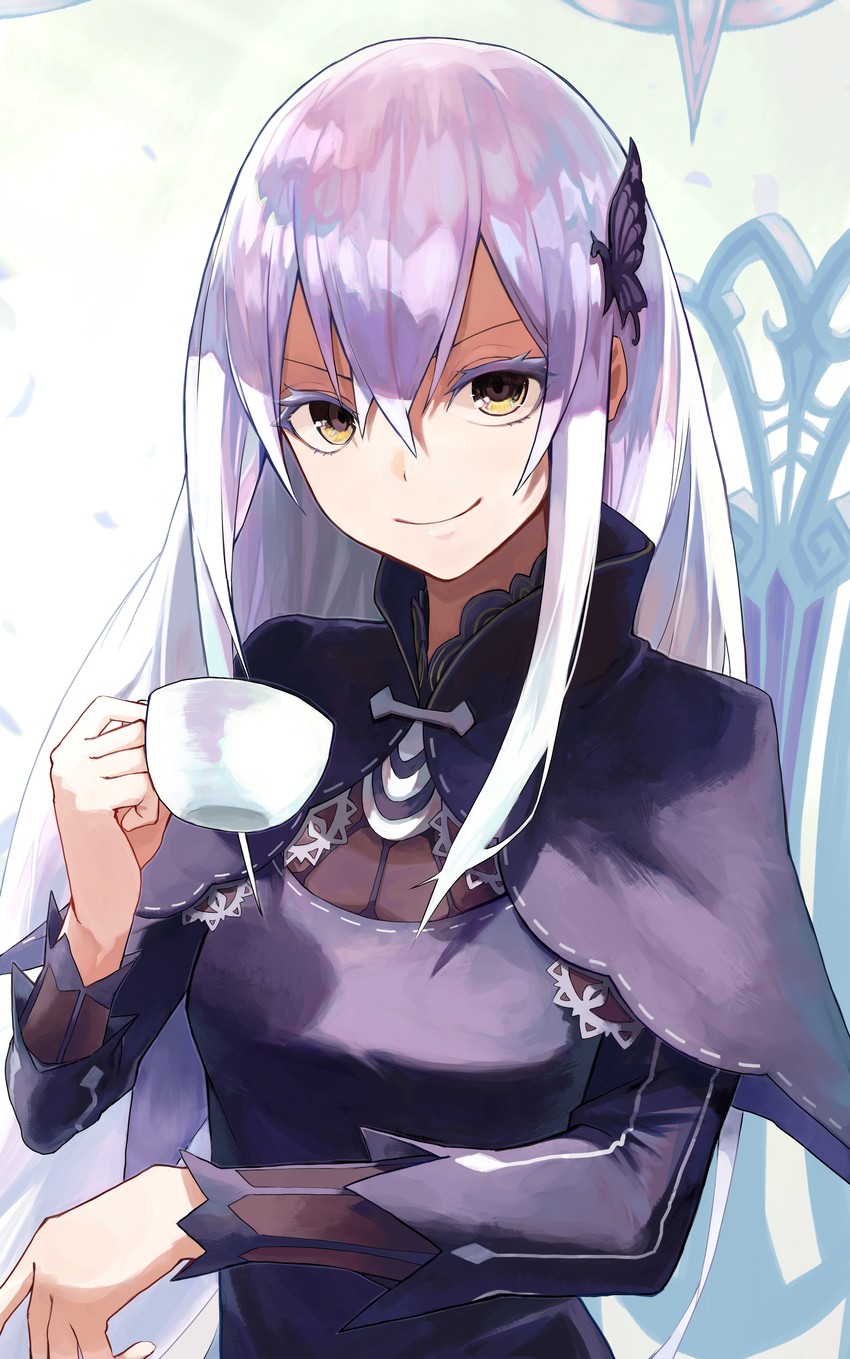 echidna (re:zero kara hajimeru isekai seikatsu) drawn by karasuro