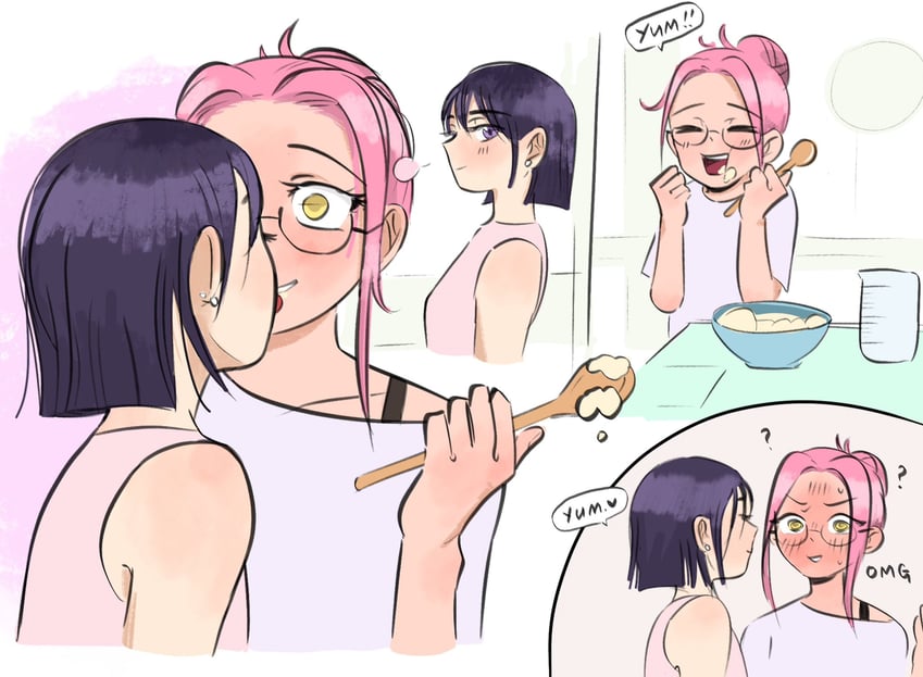 sua and mizi (alien stage) drawn by motii